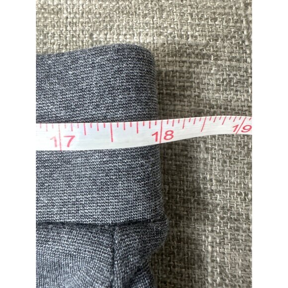 Womens Time And Tru XL (16-18) Gray Stretch Legging Pants Zipper - Picture 5 of 6